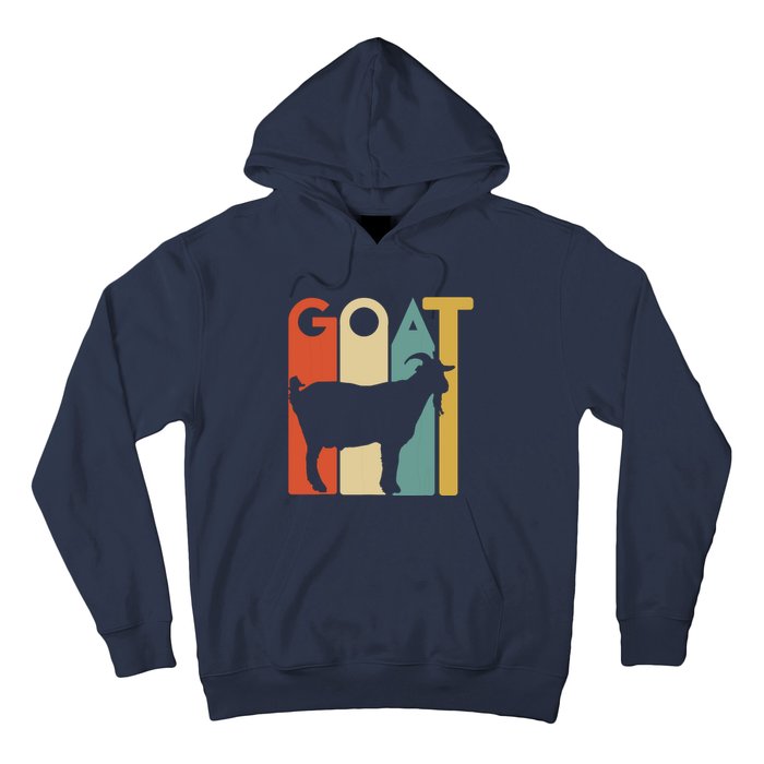 Retro Vintage Goat Tee Animal Goats Lover Gifts Hoodie