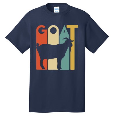 Retro Vintage Goat Tee Animal Goats Lover Gifts Tall T-Shirt