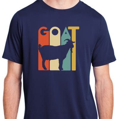 Retro Vintage Goat Tee Animal Goats Lover Gifts Adult ChromaSoft Performance T-Shirt