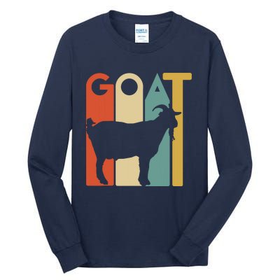 Retro Vintage Goat Tee Animal Goats Lover Gifts Tall Long Sleeve T-Shirt