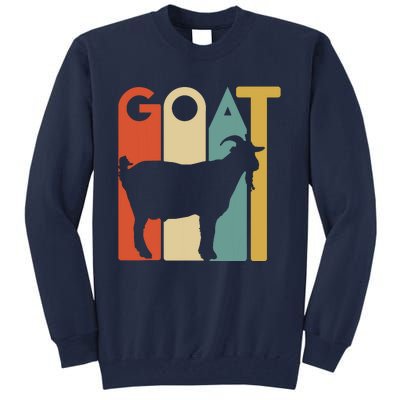 Retro Vintage Goat Tee Animal Goats Lover Gifts Tall Sweatshirt