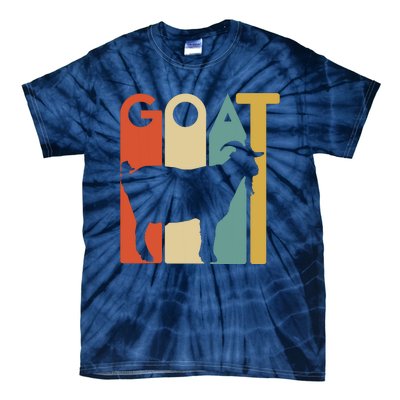 Retro Vintage Goat Tee Animal Goats Lover Gifts Tie-Dye T-Shirt