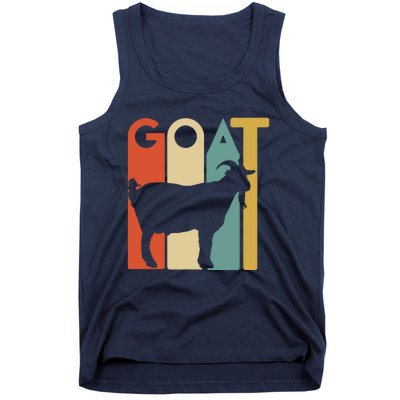 Retro Vintage Goat Tee Animal Goats Lover Gifts Tank Top