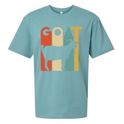 Retro Vintage Goat Tee Animal Goats Lover Gifts Sueded Cloud Jersey T-Shirt