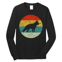 Retro Vintage German Shepherd Long Sleeve Shirt