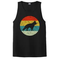 Retro Vintage German Shepherd PosiCharge Competitor Tank