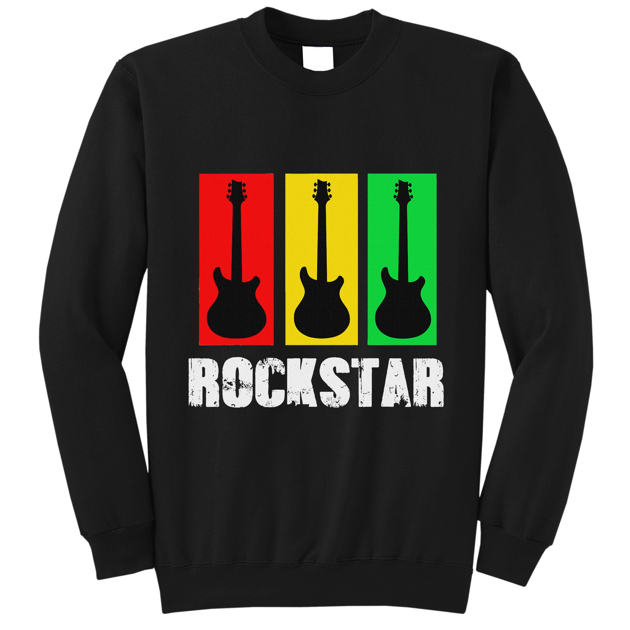Rockstar Vintage Guitar Tall Sweatshirt