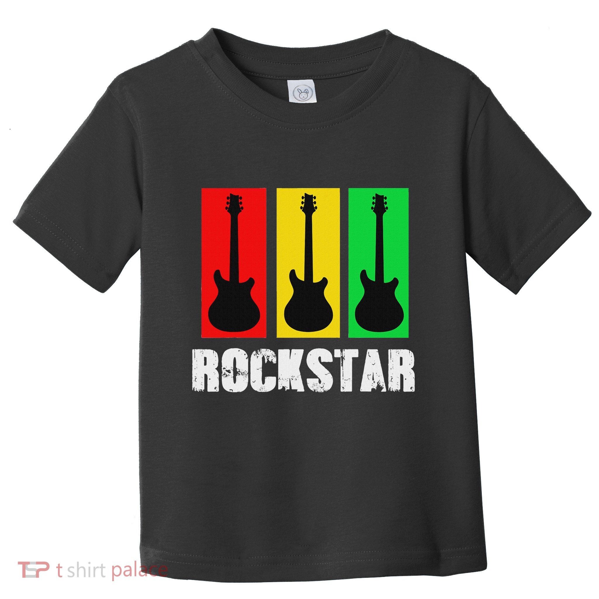 Rockstar Vintage Guitar Toddler T-Shirt