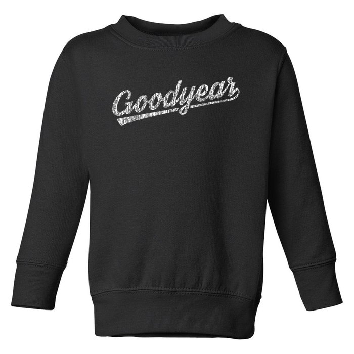 Retro Vintage Goodyear Arizona Gift Toddler Sweatshirt