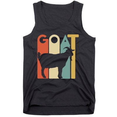 Retro Vintage Goat Animal Goats Lover Gifts Tank Top