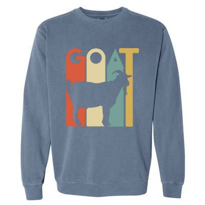 Retro Vintage Goat Animal Goats Lover Gifts Garment-Dyed Sweatshirt