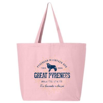 Retro Vintage Great Pyrenees 25L Jumbo Tote