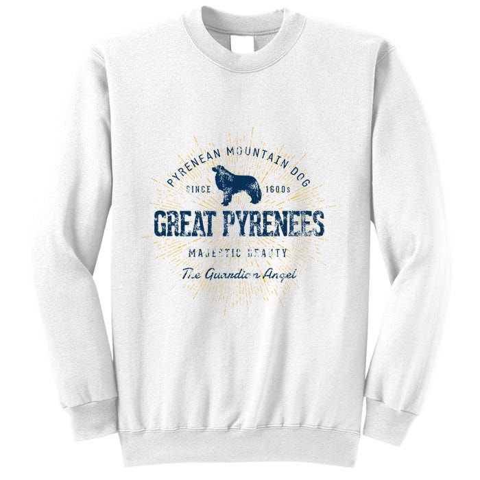 Retro Vintage Great Pyrenees Sweatshirt