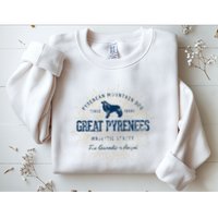 Retro Vintage Great Pyrenees Sweatshirt