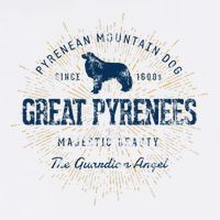 Retro Vintage Great Pyrenees Sweatshirt