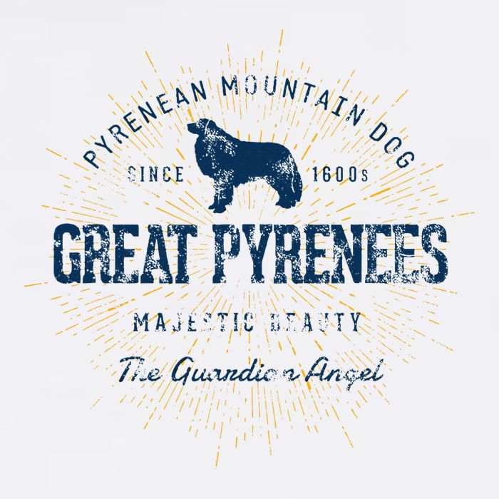 Retro Vintage Great Pyrenees Sweatshirt