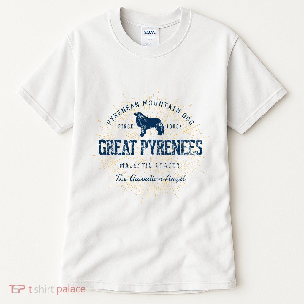 Retro Vintage Great Pyrenees Tall T-Shirt