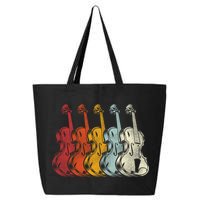 Retro Violin Gift 25L Jumbo Tote