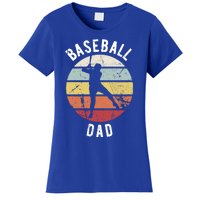 Retro Vintage Gift Sports Fan Gift Funny Baseball Dad Great Gift Women's T-Shirt