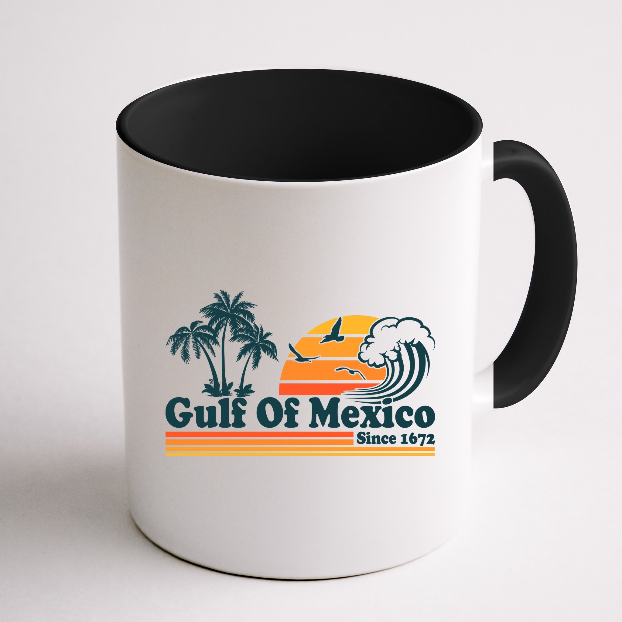 Retro Vintage Gulf Of Mexico Since 1672 Mug