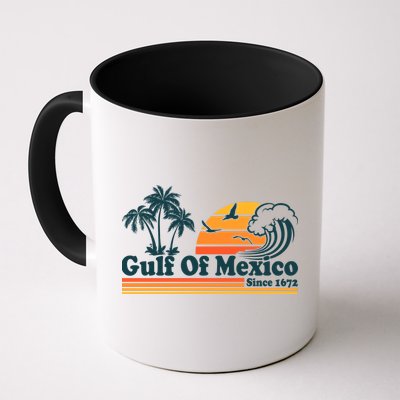 Retro Vintage Gulf Of Mexico Since 1672 Mug
