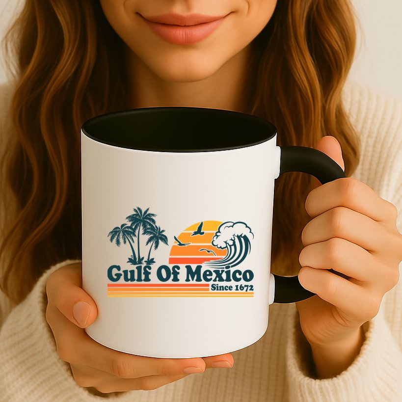 Retro Vintage Gulf Of Mexico Since 1672 Mug