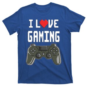 Retro Video Game I Love Gaming Controller Gift For Gamers Cute Gift T-Shirt