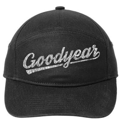 Retro Vintage Goodyear Arizona Gift 7-Panel Snapback Hat