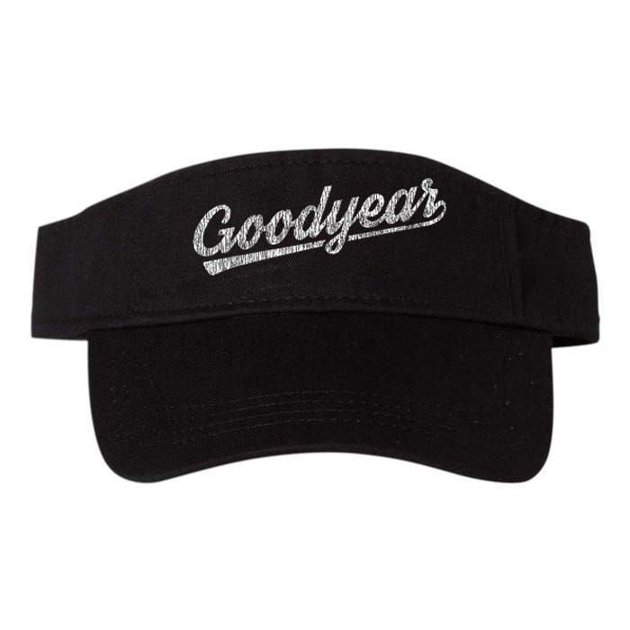 Retro Vintage Goodyear Arizona Gift Valucap Bio-Washed Visor