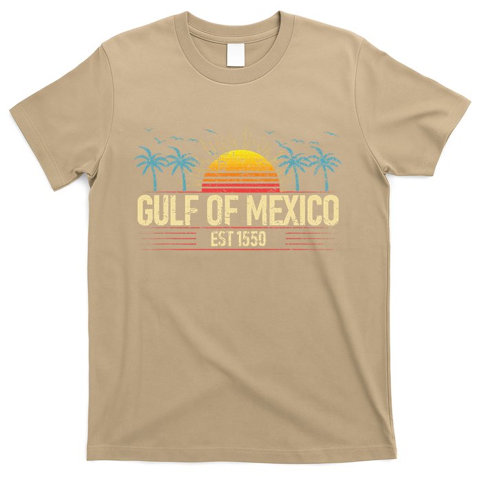 Retro Vintage Gulf of Mexico Beach Women T-Shirt