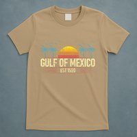 Retro Vintage Gulf of Mexico Beach Women T-Shirt
