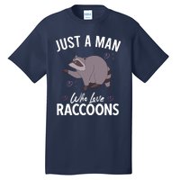 Raccoon Vintage Garbage Panda Possum Sayings Tall T-Shirt