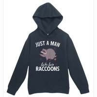 Raccoon Vintage Garbage Panda Possum Sayings Urban Pullover Hoodie