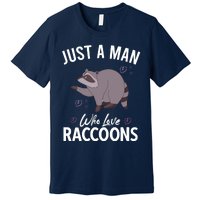 Raccoon Vintage Garbage Panda Possum Sayings Premium T-Shirt