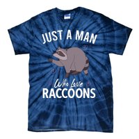 Raccoon Vintage Garbage Panda Possum Sayings Tie-Dye T-Shirt