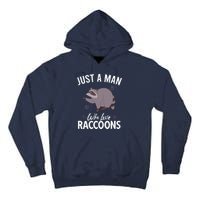 Raccoon Vintage Garbage Panda Possum Sayings Tall Hoodie