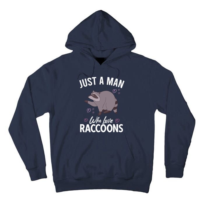 Raccoon Vintage Garbage Panda Possum Sayings Tall Hoodie