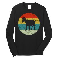 Retro Vintage Goat Long Sleeve Shirt