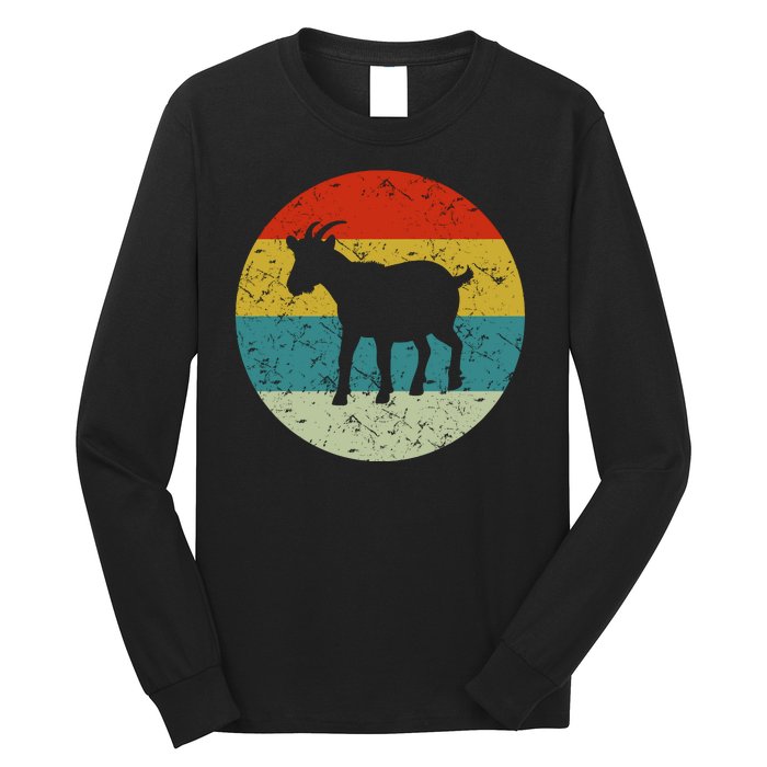 Retro Vintage Goat Long Sleeve Shirt