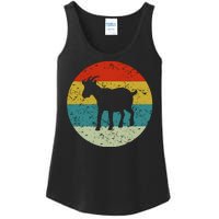 Retro Vintage Goat Ladies Essential Tank