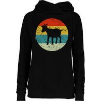 Retro Vintage Goat Womens Funnel Neck Pullover Hood