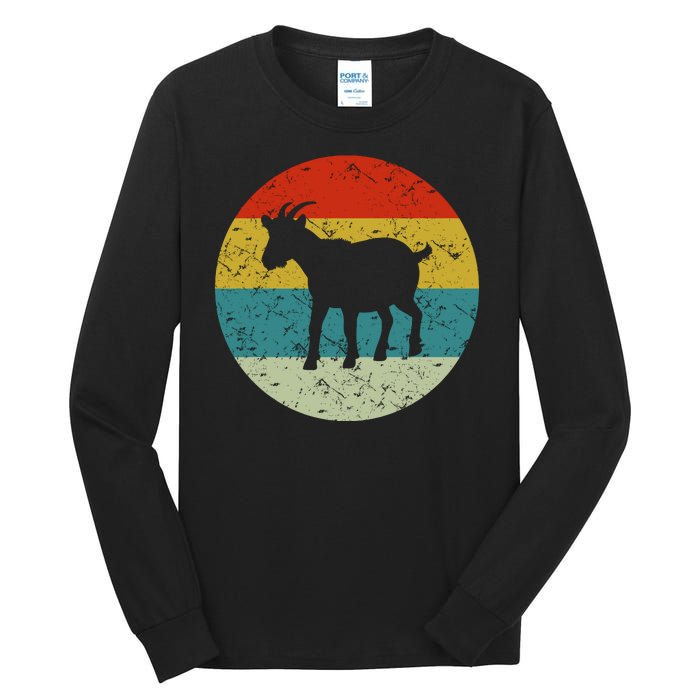 Retro Vintage Goat Tall Long Sleeve T-Shirt