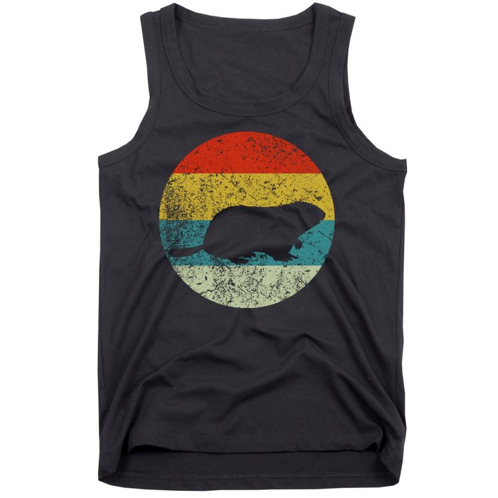 Retro Vintage Groundhog Tank Top