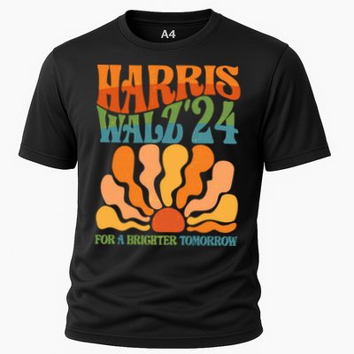 Retro Vintage Harris Walz For A Brighter Future 2024 Election Performance Shirt