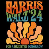 Retro Vintage Harris Walz For A Brighter Future 2024 Election Apron