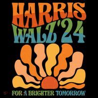 Retro Vintage Harris Walz For A Brighter Future 2024 Election Tall T-Shirt