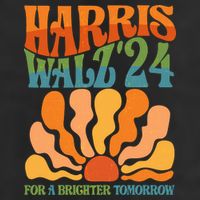 Retro Vintage Harris Walz For A Brighter Future 2024 Election Trucker Hat