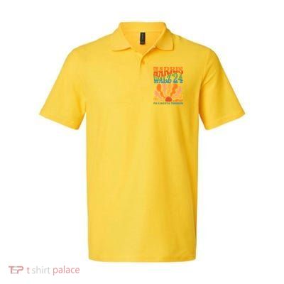 Retro Vintage Harris Walz For A Brighter Future 2024 Election Polo