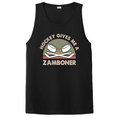 Retro Vintage Hockey Gives Me A Zamboner Cool Gift PosiCharge Competitor Tank