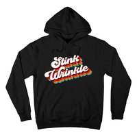 Retro Vintage Humor Stink Wrinkle Hoodie